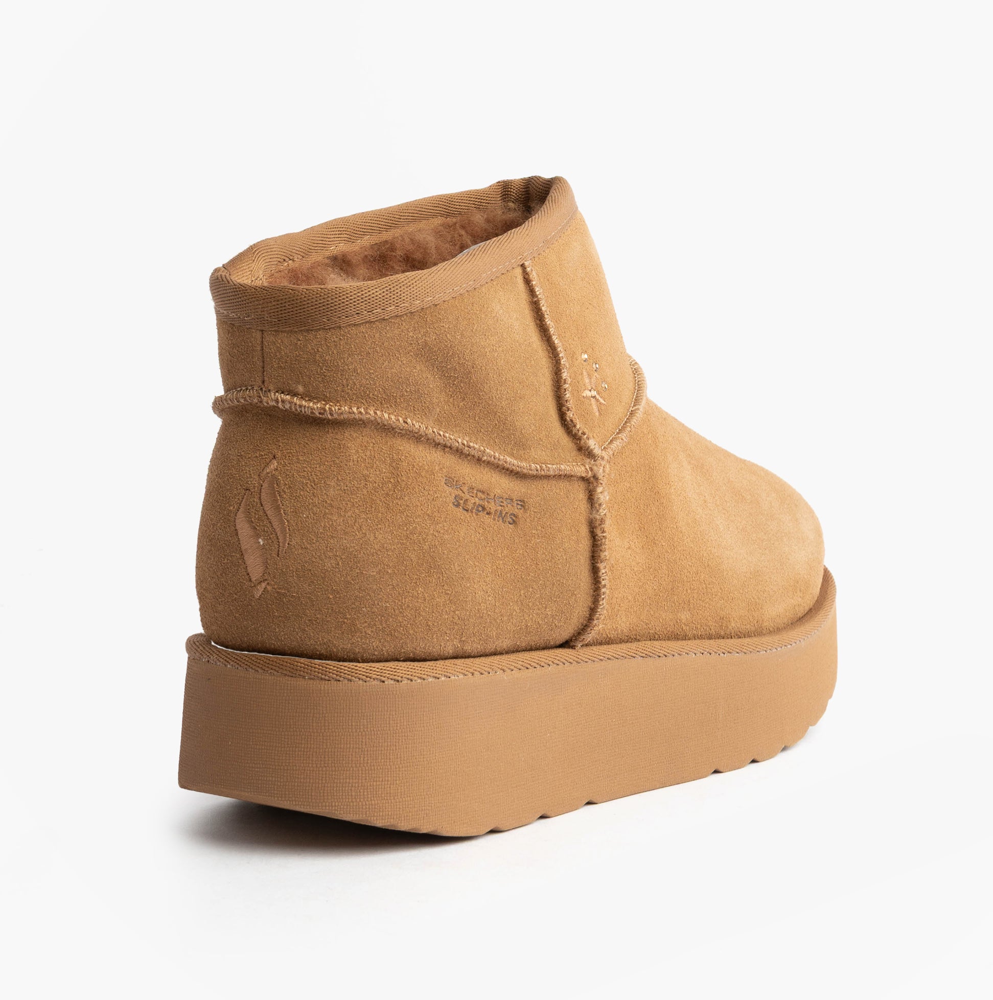 Skechers KEEP COZY Womens Boots Chestnut