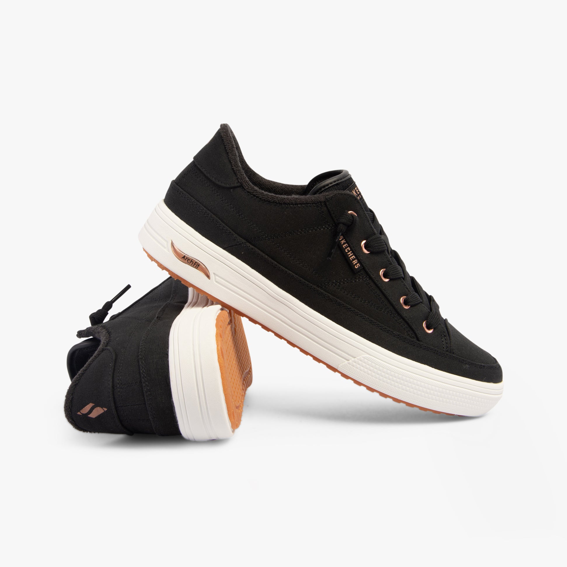 Skechers 177190/BLK ARCH Womens Trainers Black