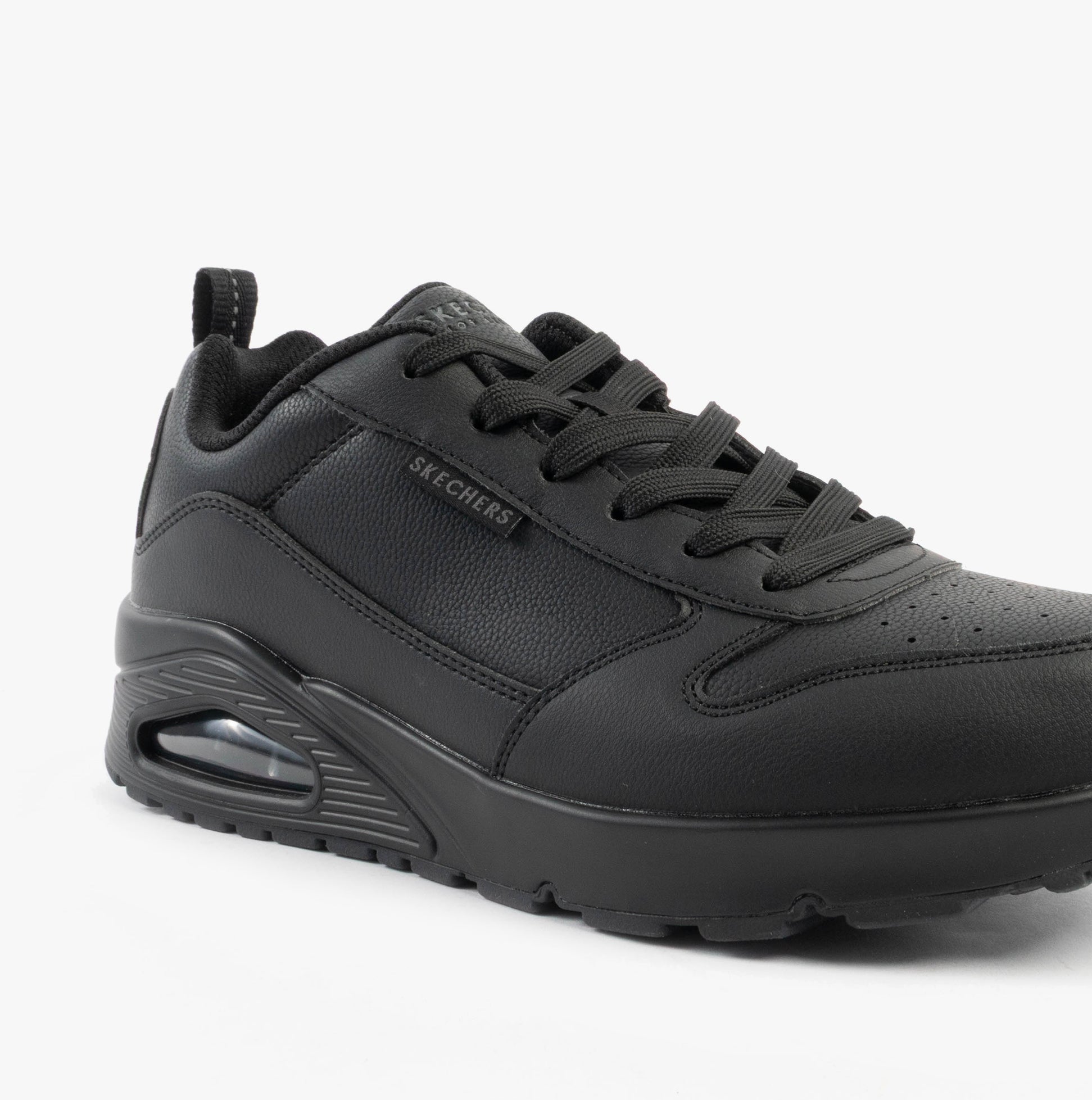 Skechers 183012/BBK UNO - ALDER Mens Trainers Black