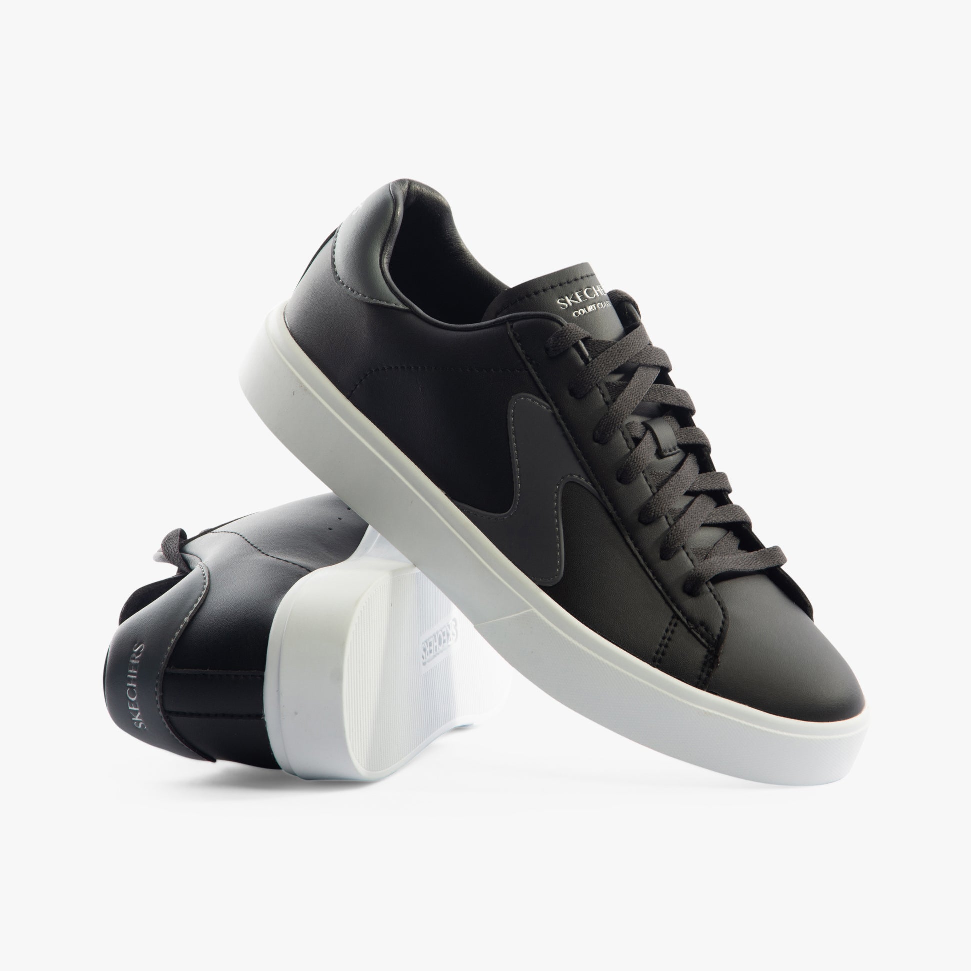 Skechers 185000/BKW EDEN LX - TOP GRADE Womens Trainers Black/White