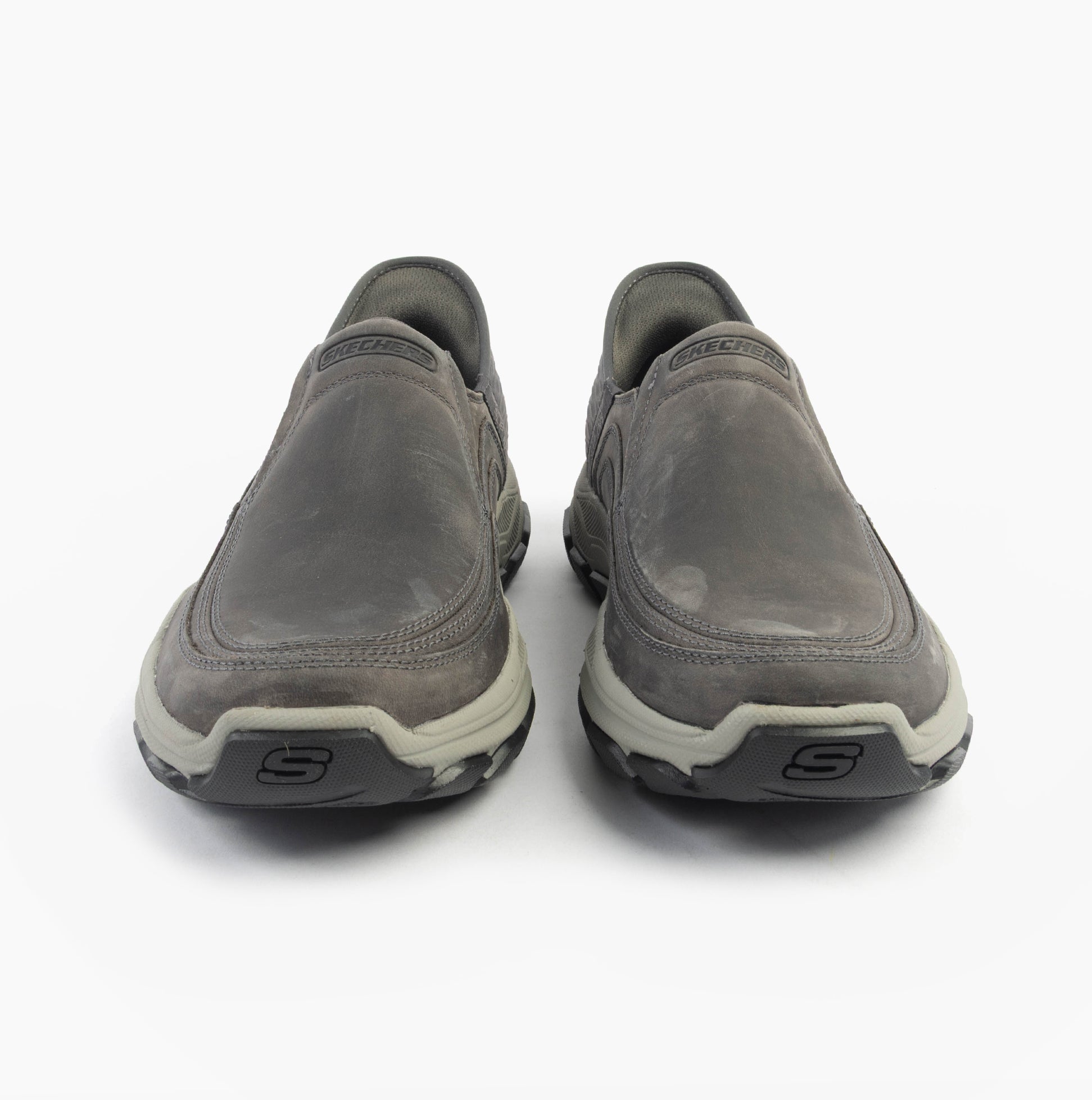 Skechers 204810/CHAR RESPECTED - ELGIN Mens Shoes Charcoal