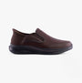 Skechers 205237/RDBR SLADE - COOPER Mens Shoes Red/Brown