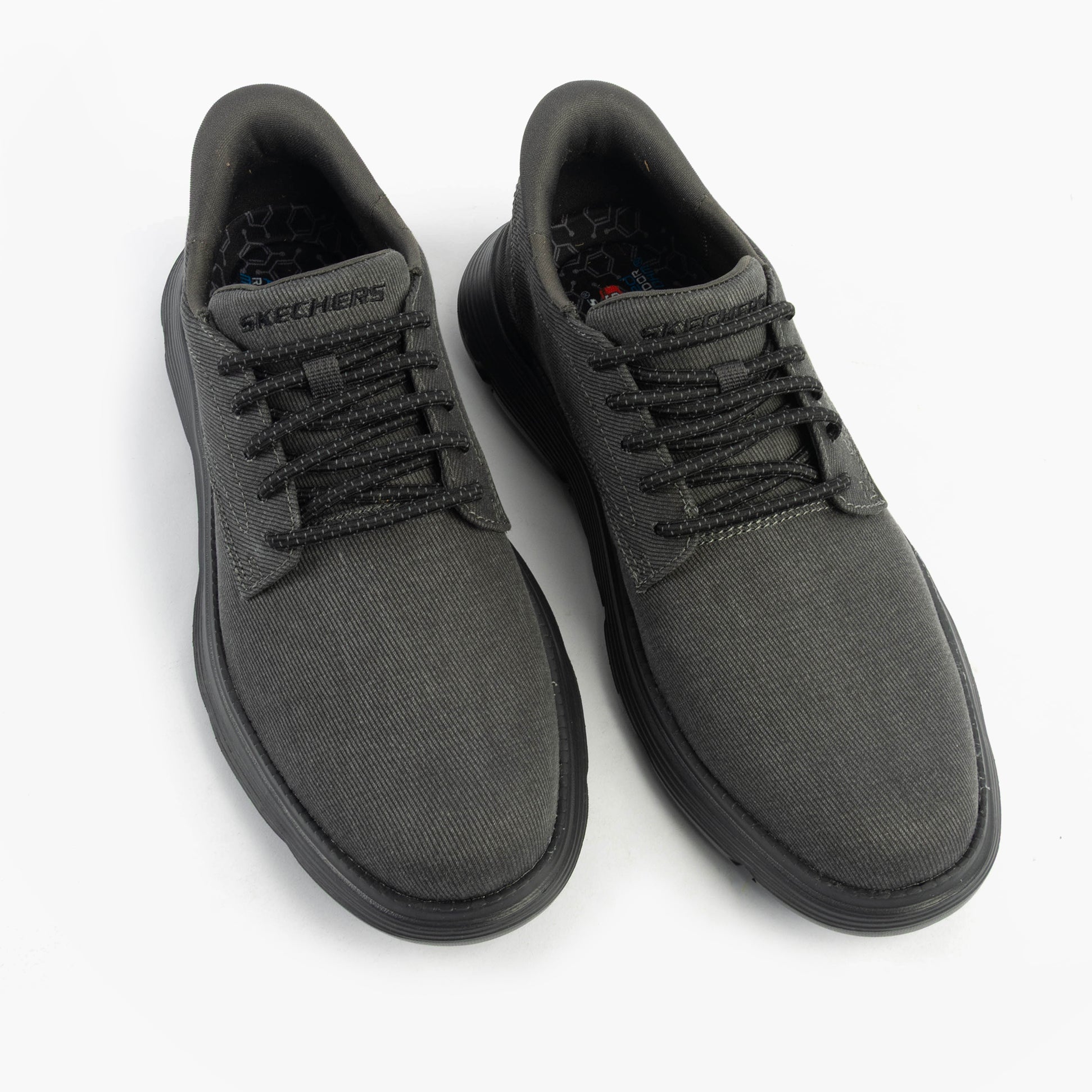 Skechers 205352/BLK GARZA - CLIVE Mens Shoes Black