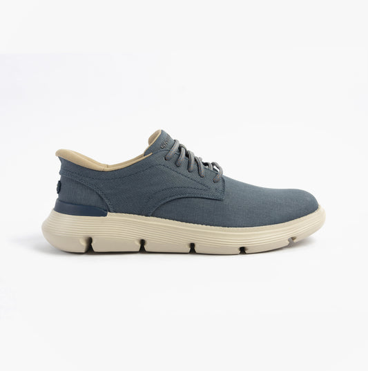 Skechers GARZA - CLIVE Mens Shoes Blue