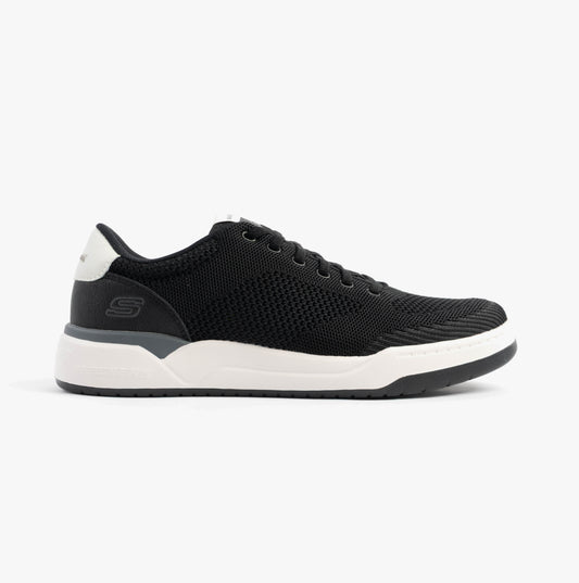 Skechers CORLISS - DORSET Mens Trainers Black