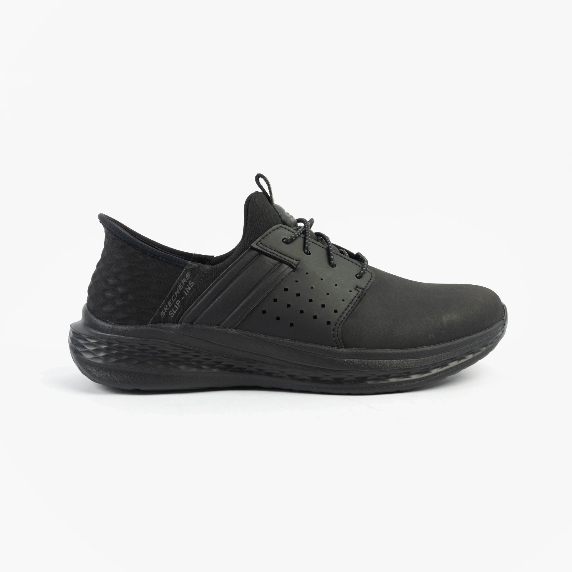 Skechers 210828/BBK SLADE - ZACHARY Mens Trainers Black
