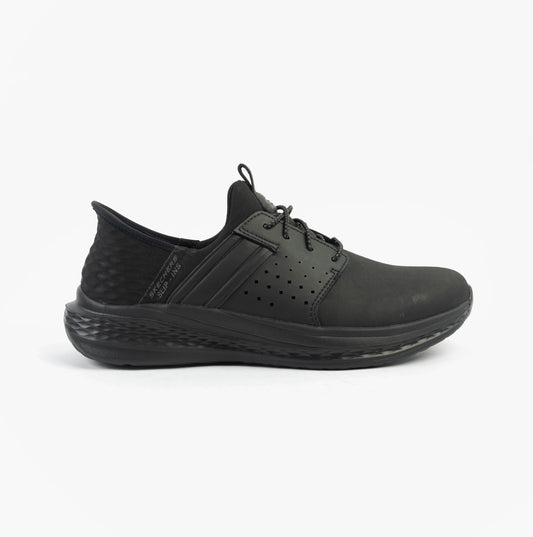 Skechers SLADE - ZACHARY Mens Trainers Black