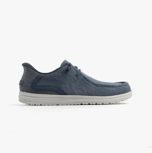Skechers MELSON - CORONADO Mens Shoes Denim