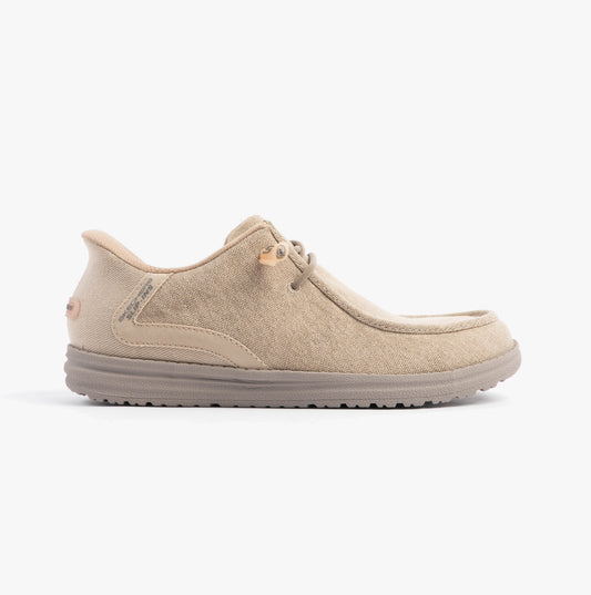 Skechers MELSON - CORONADO Mens Shoes Taupe