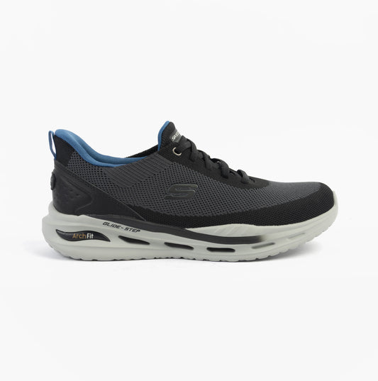 Skechers ARCH FIT ORVAN - KINCADE Mens Trainers Black