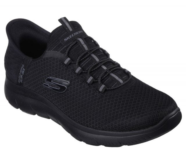 Skechers 232457/BBK SLIP-INS: SUMMITS-HIGH RANGE Mens Trainers Black