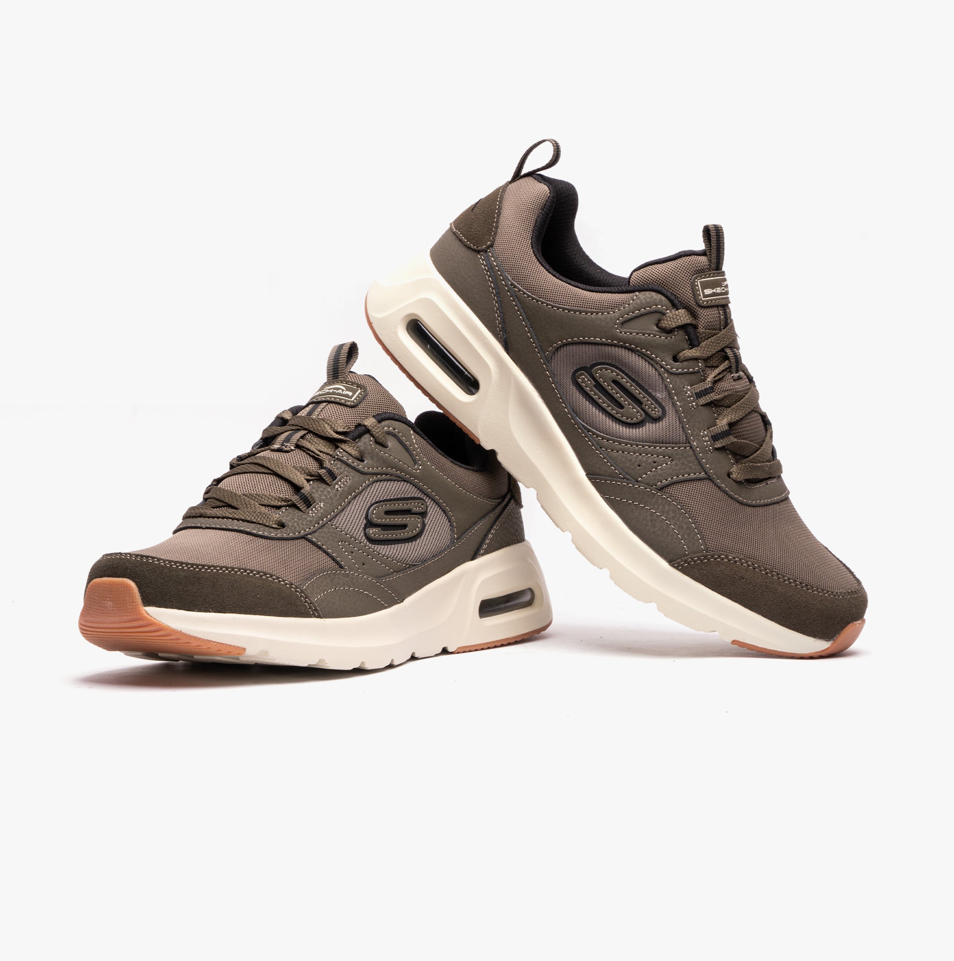 Skechers 232646/OLV SKECH-AIR COURT - HOMEGROWN Mens Trainers Olive