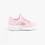 Skechers 303585L/LTPK BOUNDER - SIMPLE CUTE Girls Trainers Light Pink