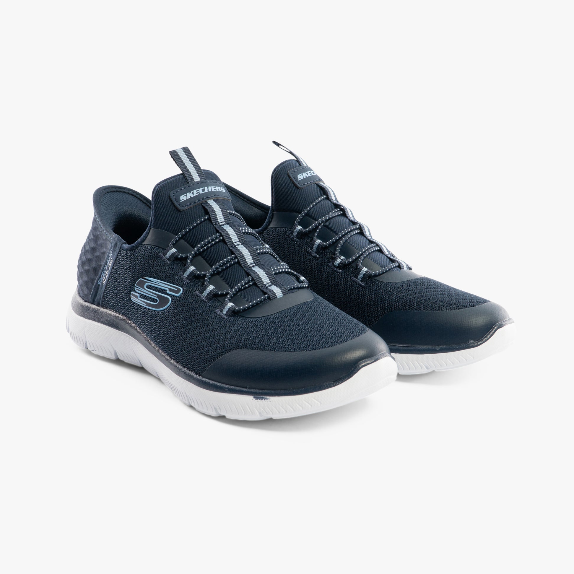 Skechers 303919L/NVY SUMMITS Girls Trainers Navy