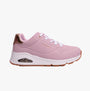 Skechers 310545L/PNK UNO GEN1 - SHIMMER AWAY Girls Casual Shoes Pink