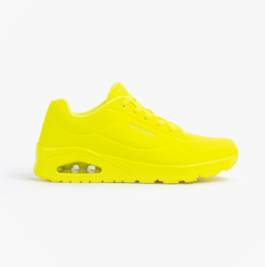 Skechers UNO - STAND ON AIR Mens Trainers Lime