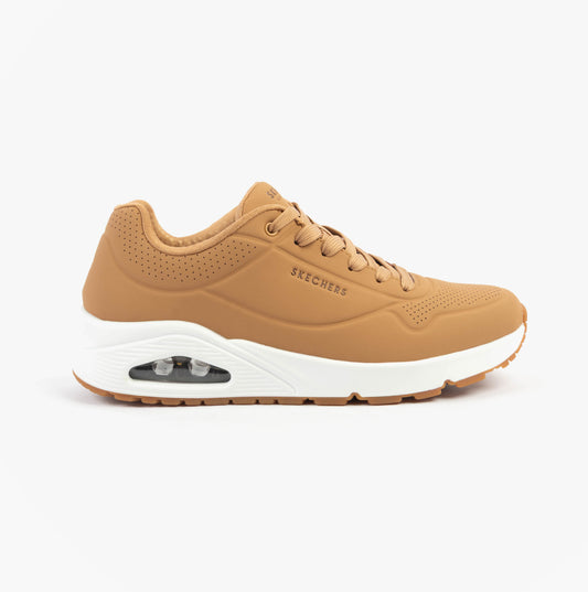 Skechers UNO - STAND ON AIR Mens Trainers Tan