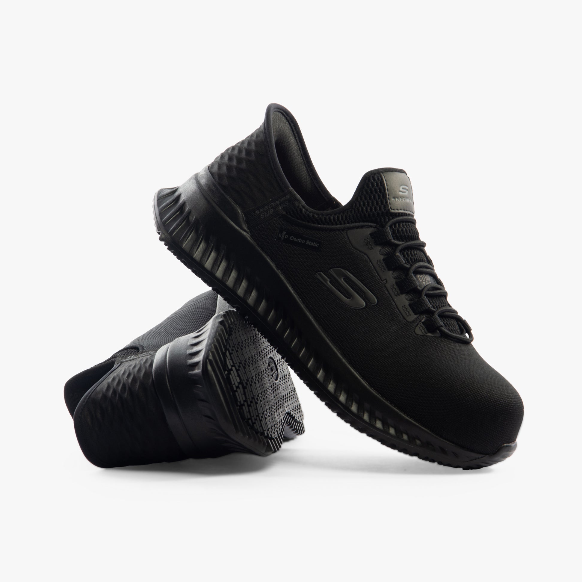 Skechers Work 108152EC TILIDO - OMBRAY Womens Safety Trainers Black