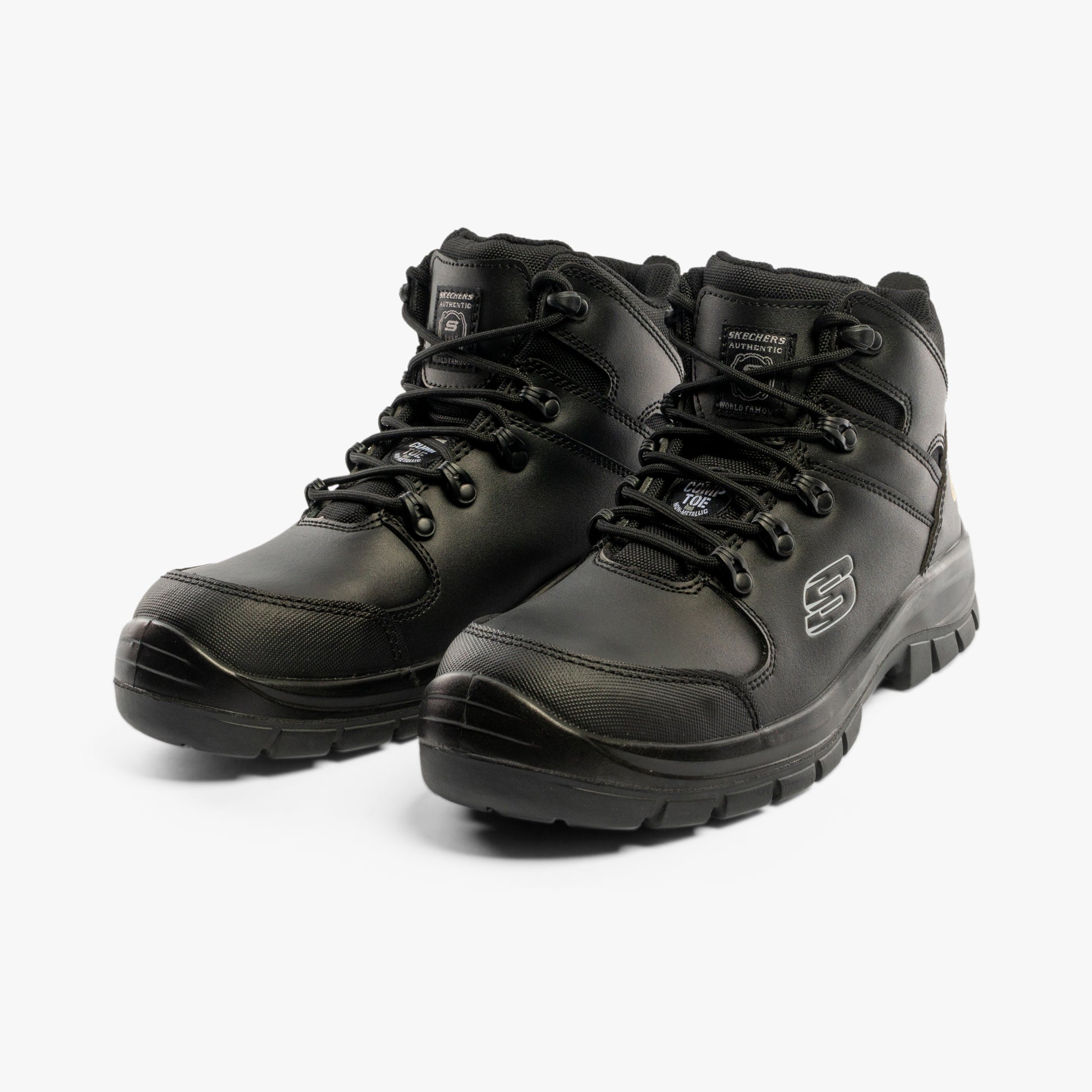 Skechers Work 200187EC TROPHUS - KILRAM Mens Safety Boots Black