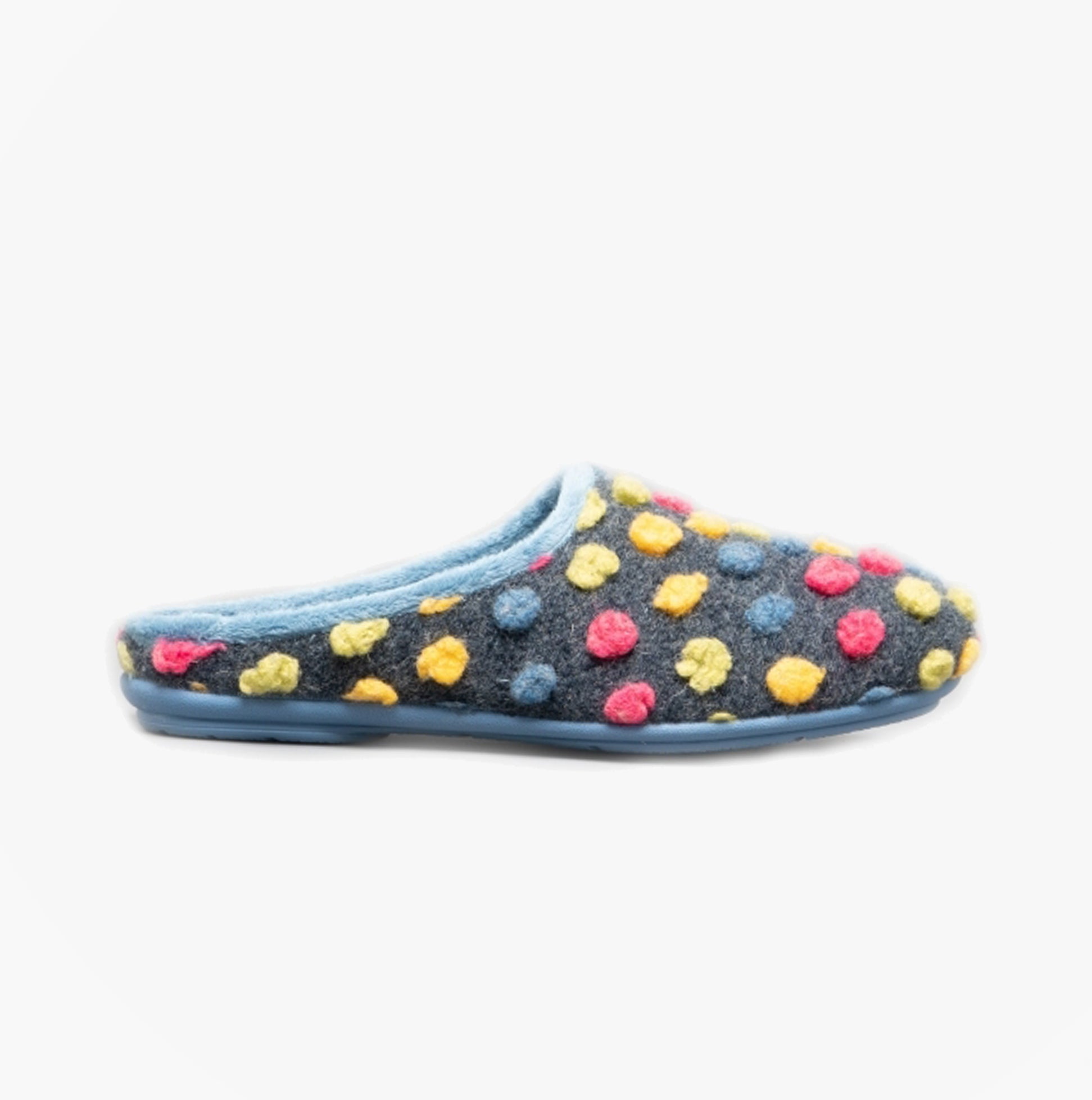 Sleepers AMY Womens Mule Slippers Blue