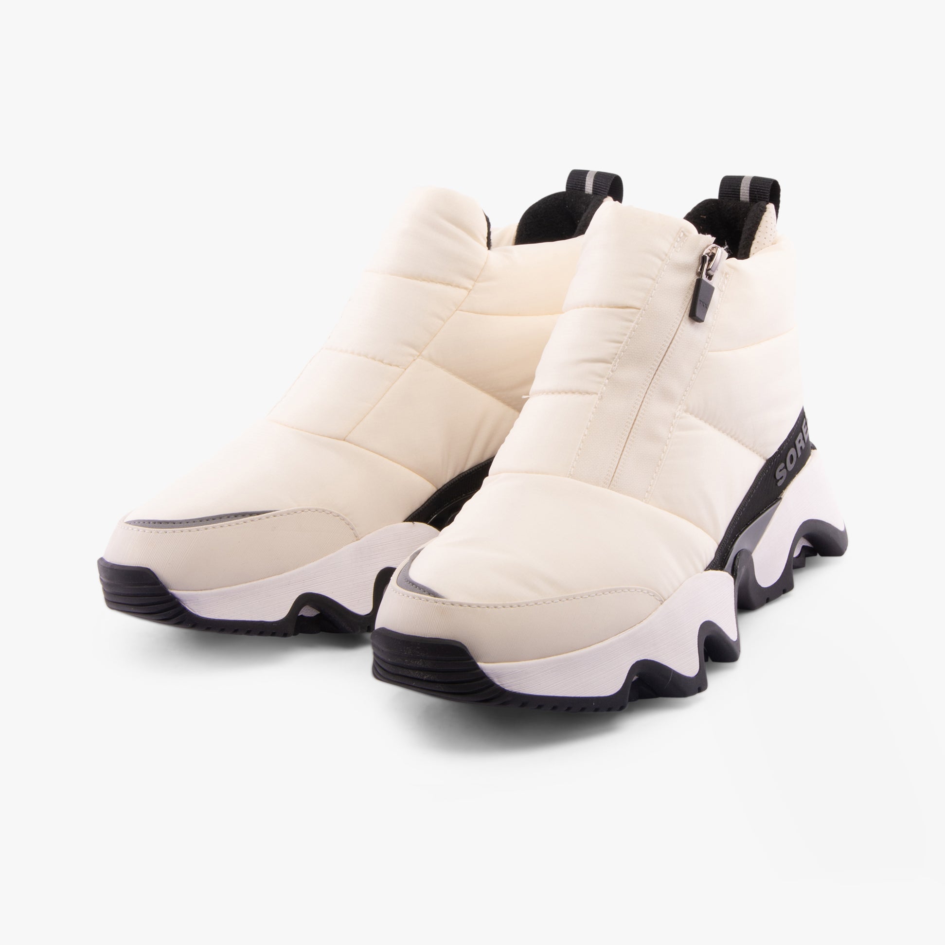 Sorel KINETIC IMPACT PUFFY ZIP Womens Winter Boots White