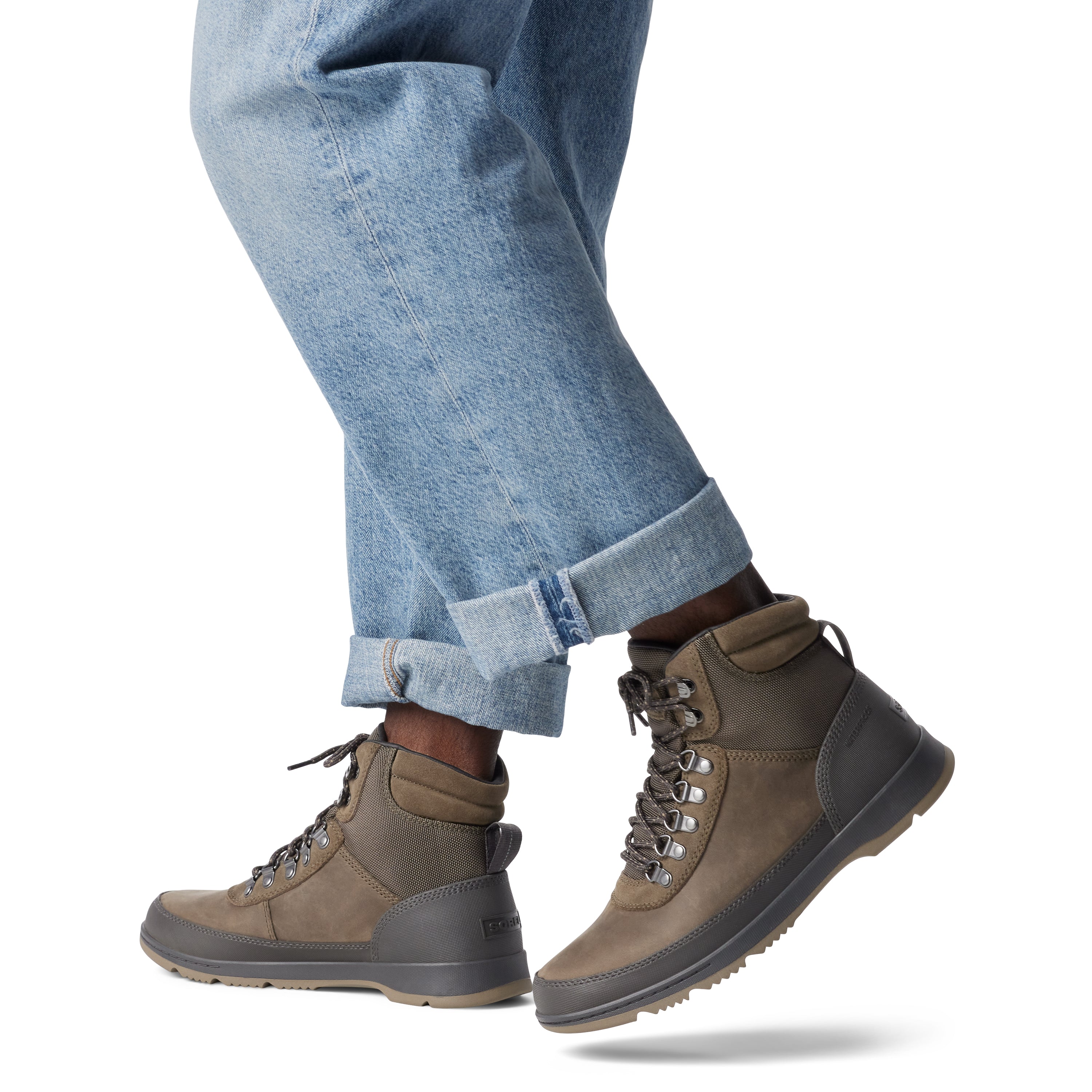 Sorel ANKENY II HIKER PLUS Mens Hiker Boots Brown