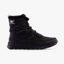 Sorel WHITNEY II PLUS LACE Womens Winter Boots Black