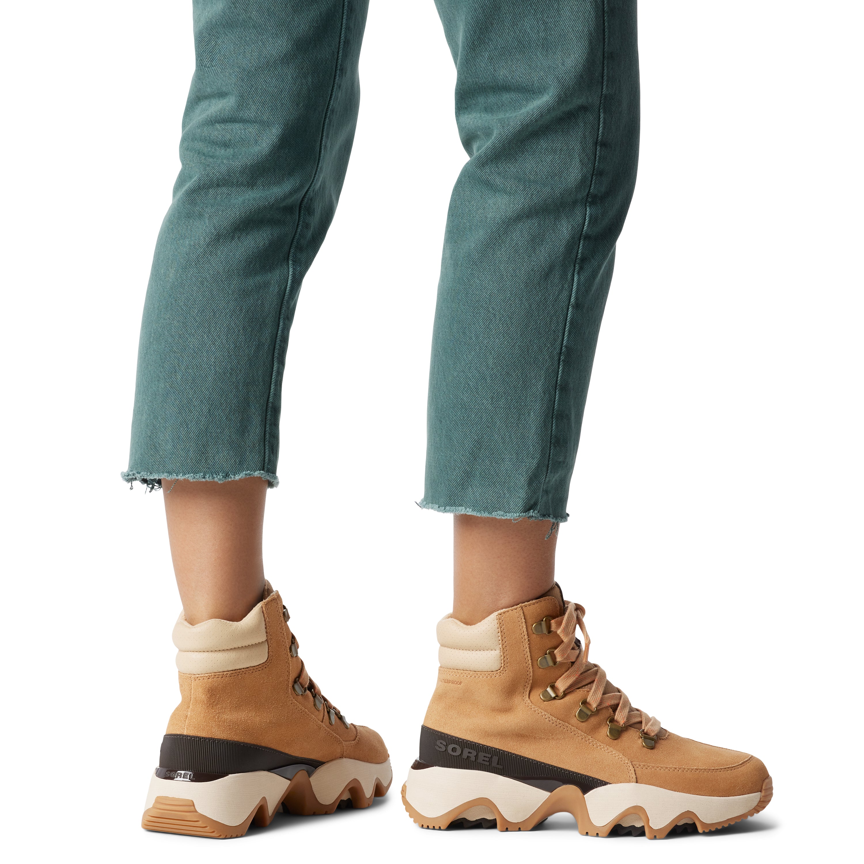 Sorel KINETIC IMPACT CONQUEST PLUS Womens Winter Boots Brown