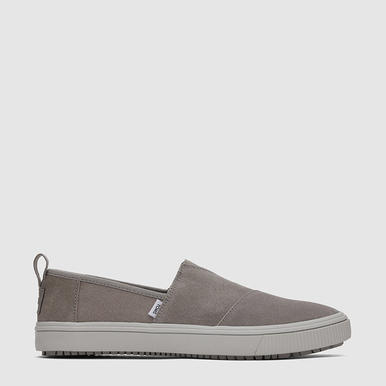 TOMS ALPARGATA TERRAIN Mens Canvas Slip On Grey