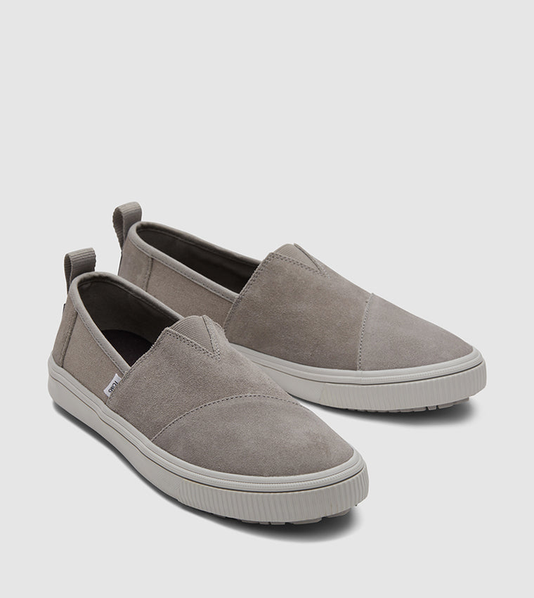 TOMS ALPARGATA TERRAIN Mens Canvas Slip On Grey