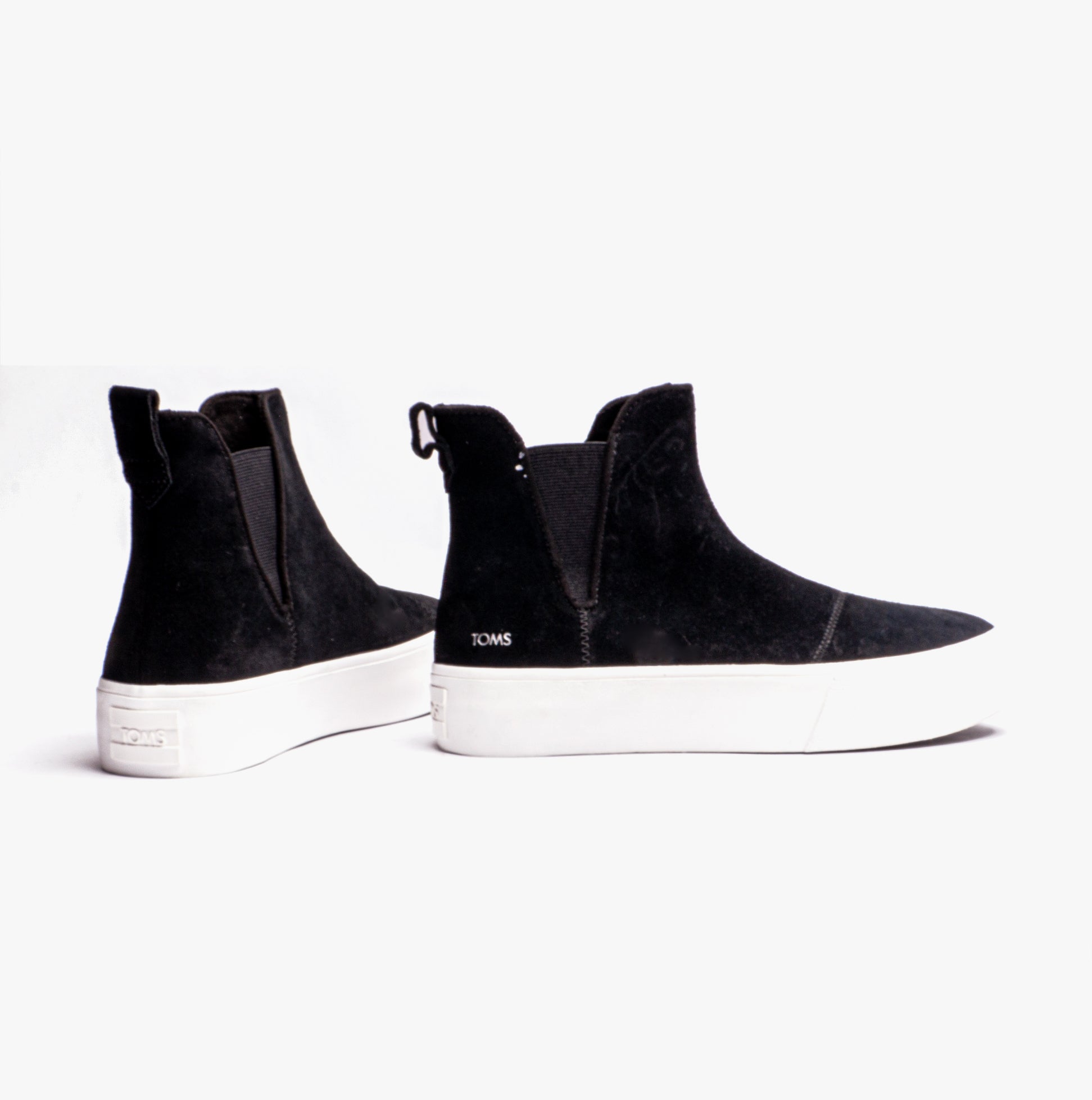 TOMS FENIX PLATFORM CHELSEA Womens Boots Black