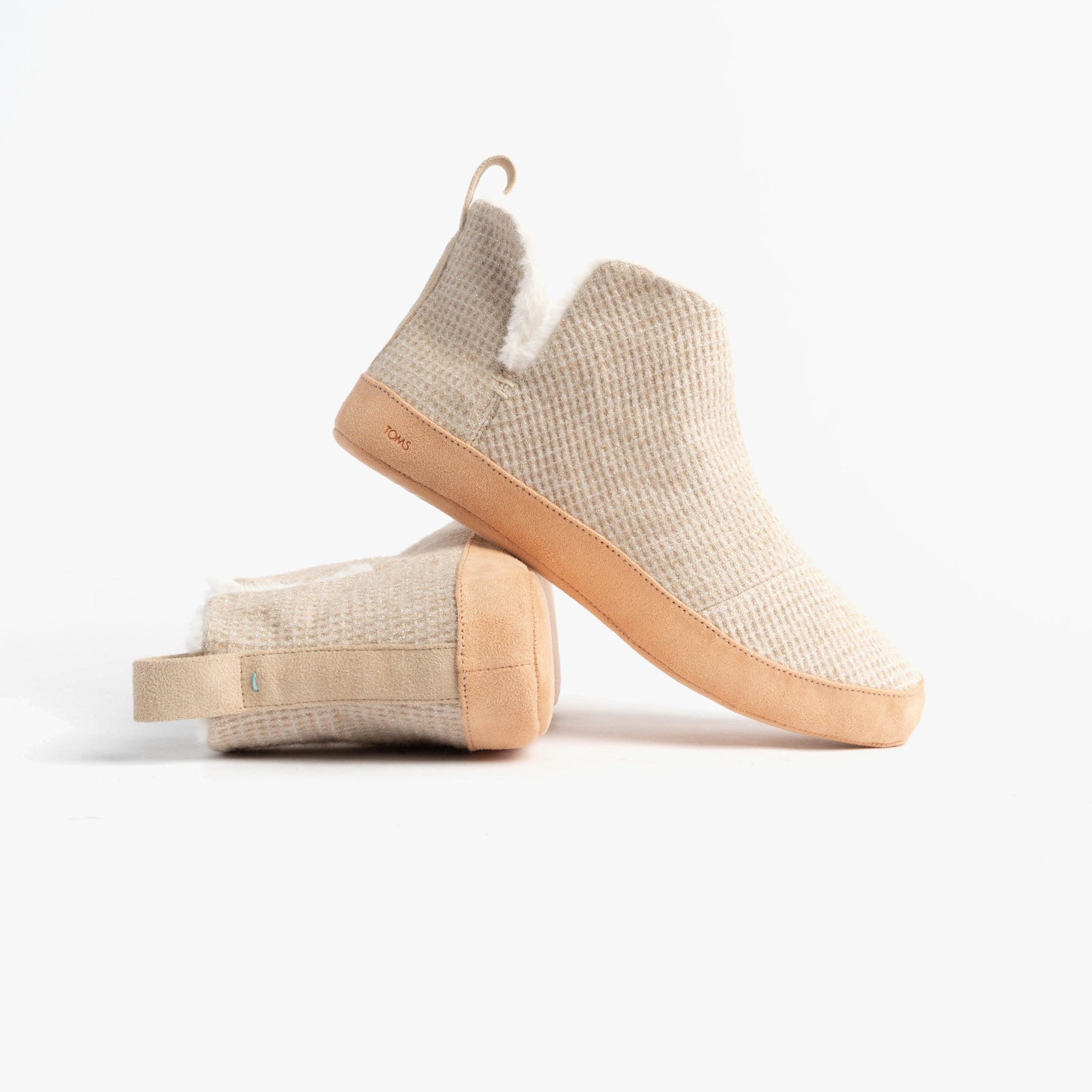 TOMS LOLA Womens Slippers Oatmeal