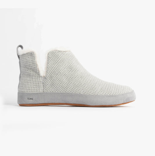 TOMS LOLA Womens Slippers Drizzle Grey