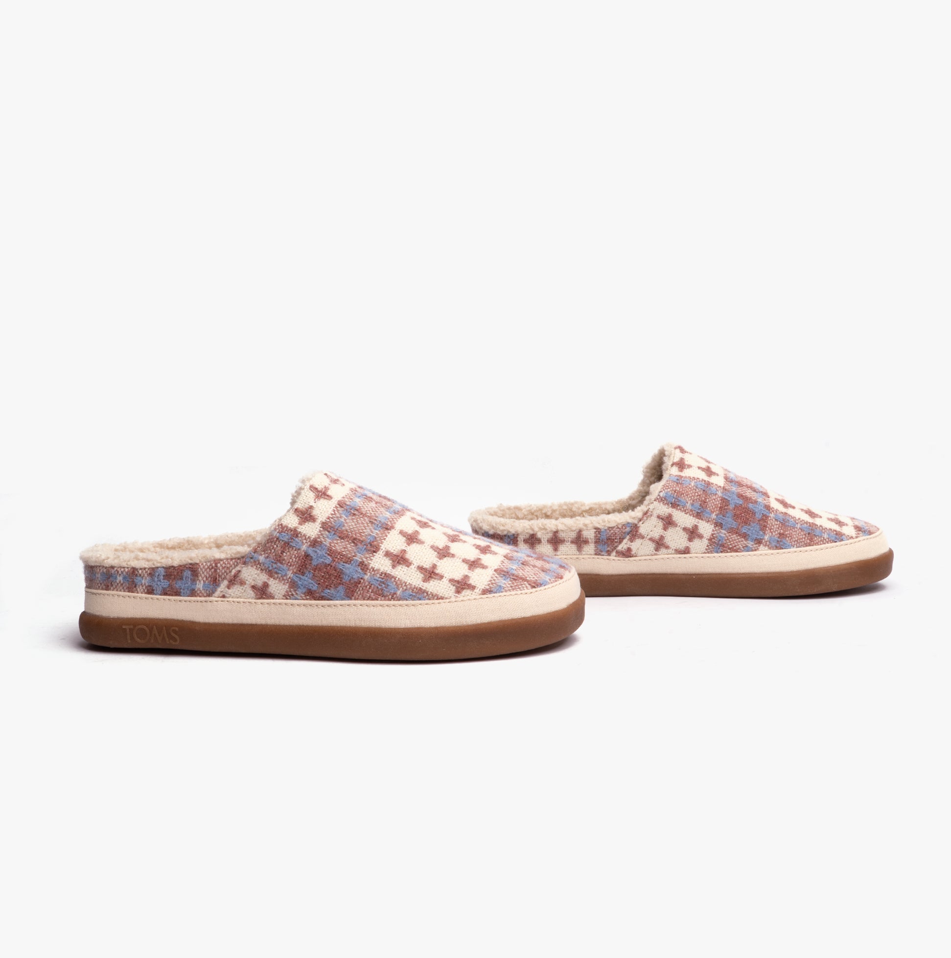 TOMS SAGE Womens Slippers Rose Beige