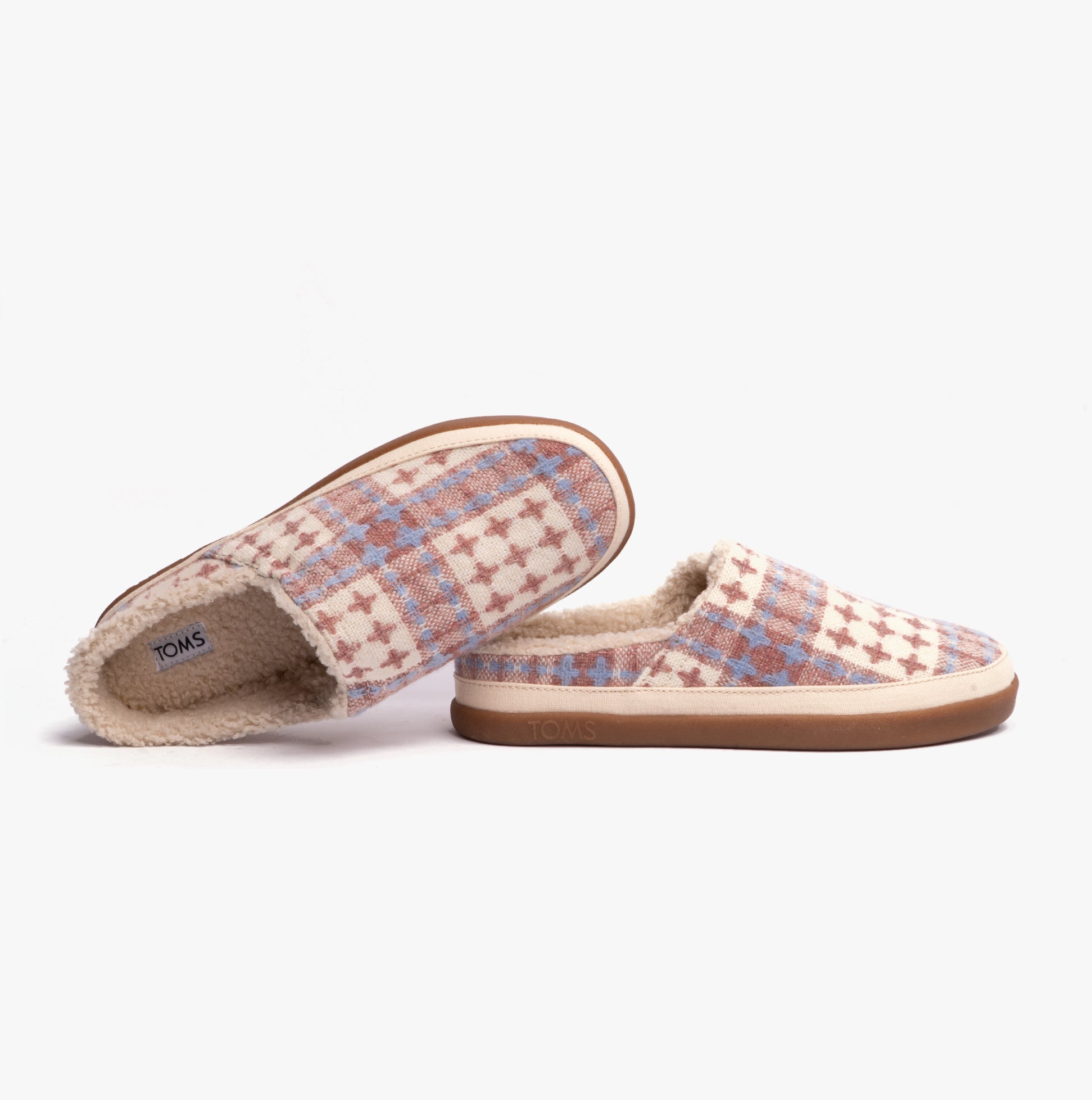 TOMS SAGE Womens Slippers Rose Beige