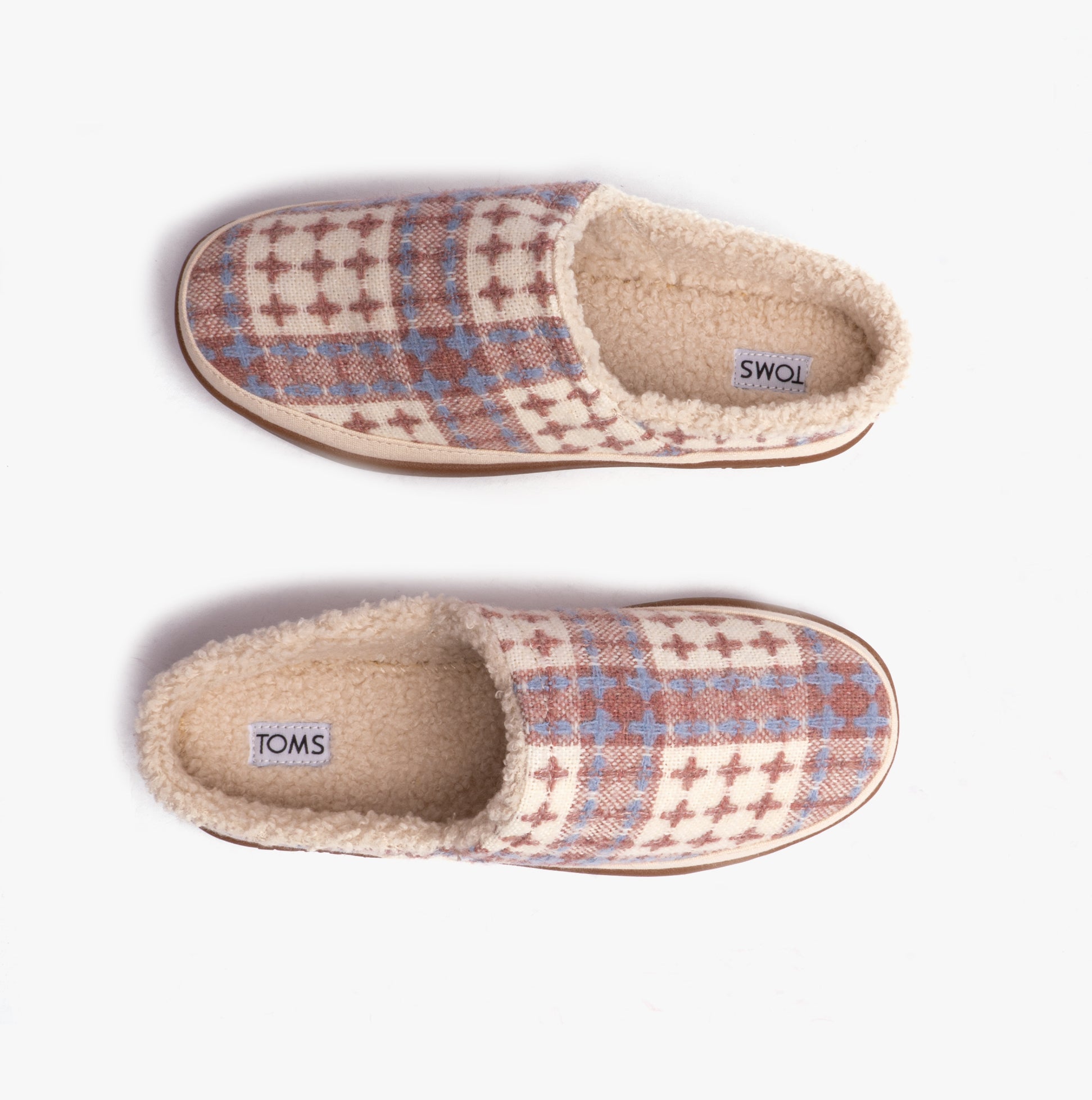 TOMS SAGE Womens Slippers Rose Beige
