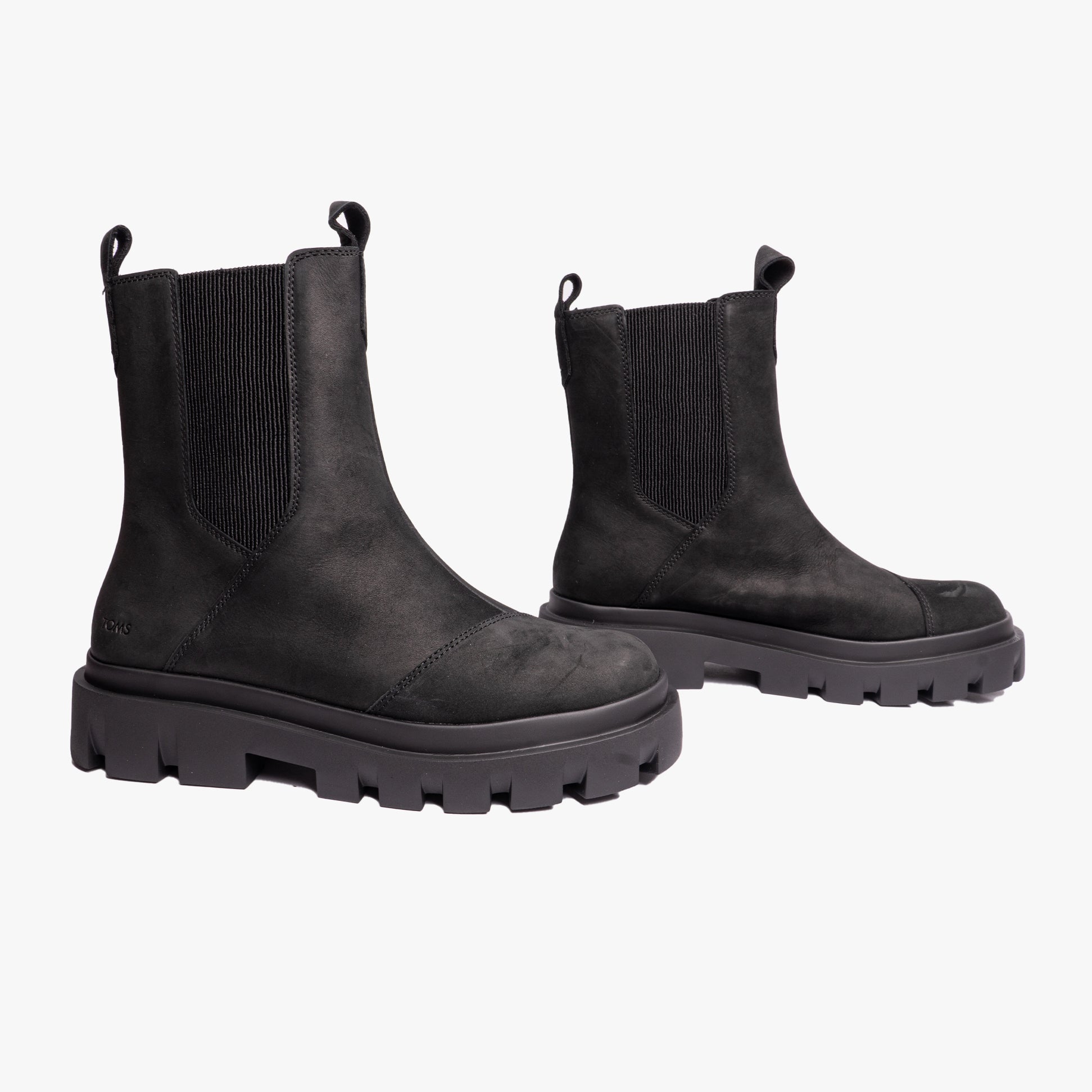 TOMS ROWAN Womens Boots Black/Black