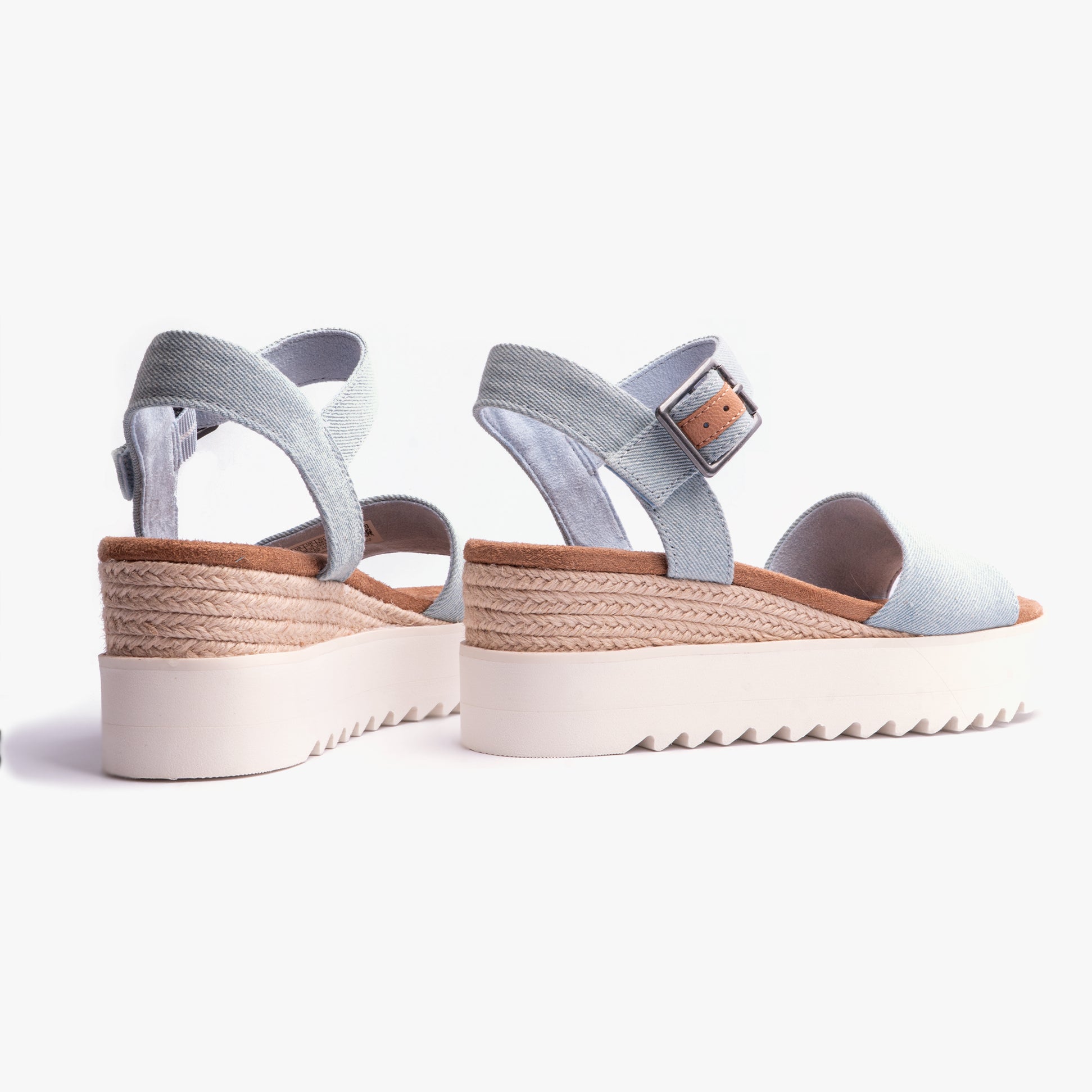 TOMS DIANA Womens Sandals Pastel Blue