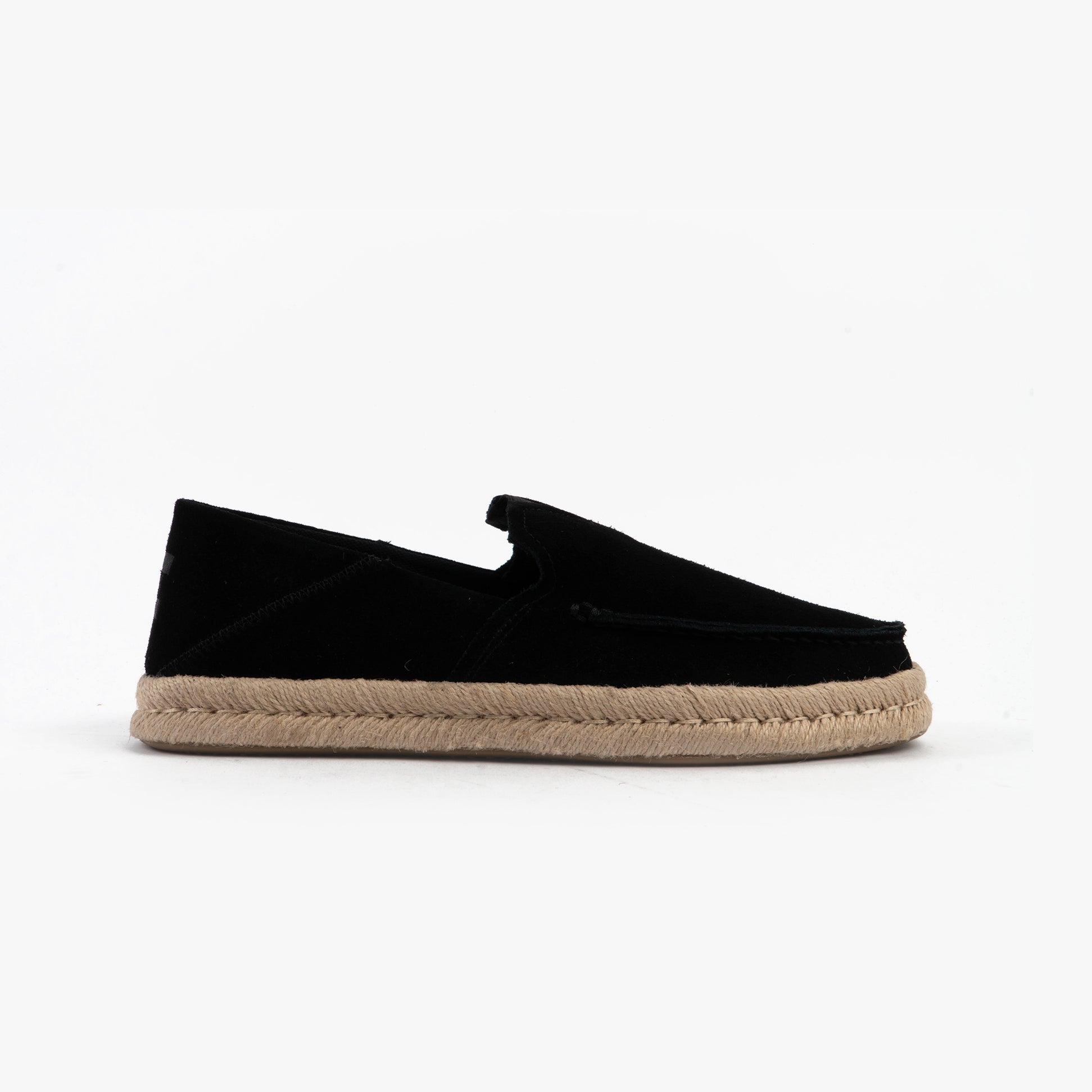 TOMS ALONSO LOAFER ROPE Mens Espadrille Black