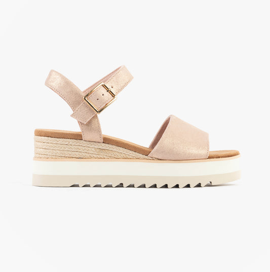 TOMS DIANA Womens Sandals Pink