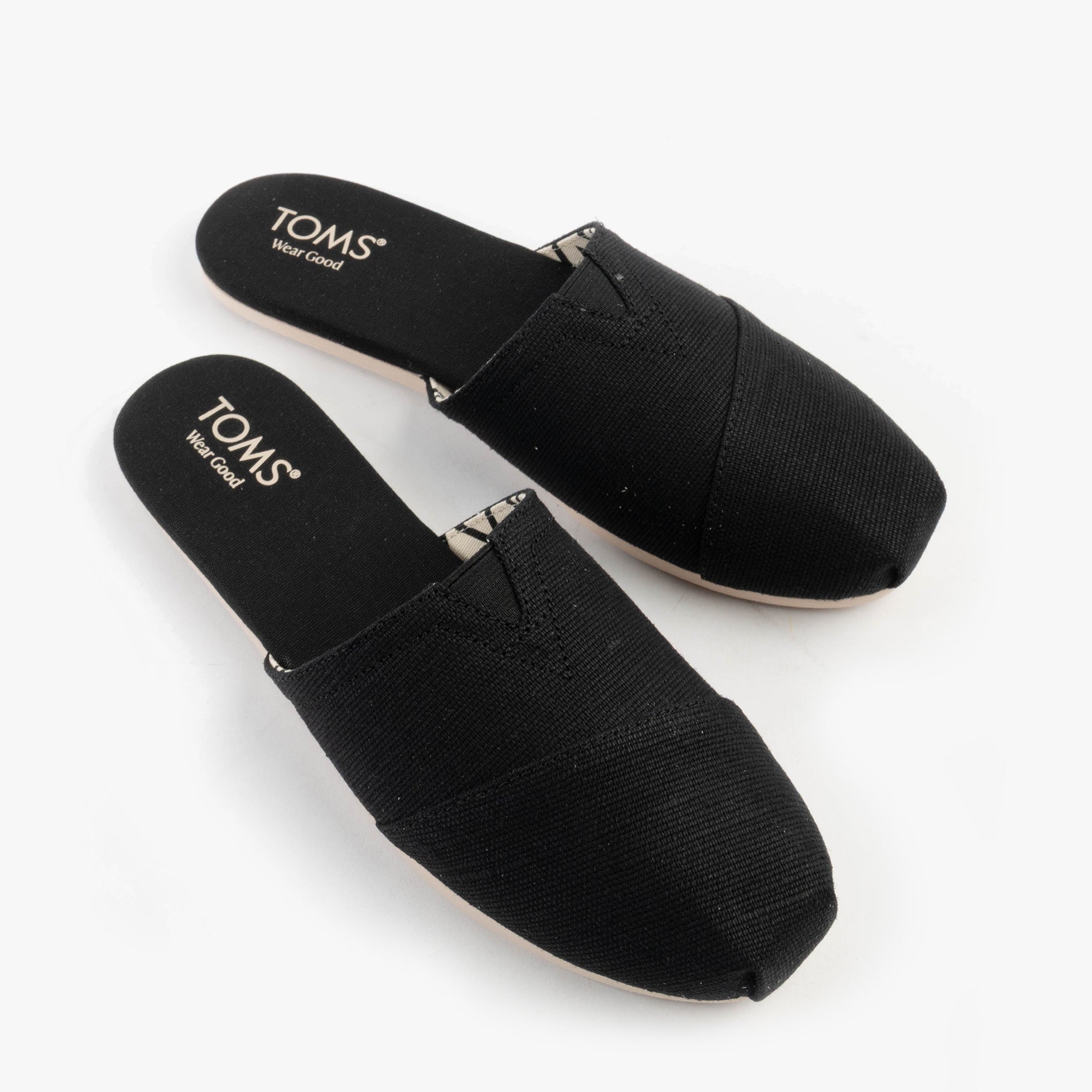 TOMS ALPARGATA MULE Womens Espadrille Black