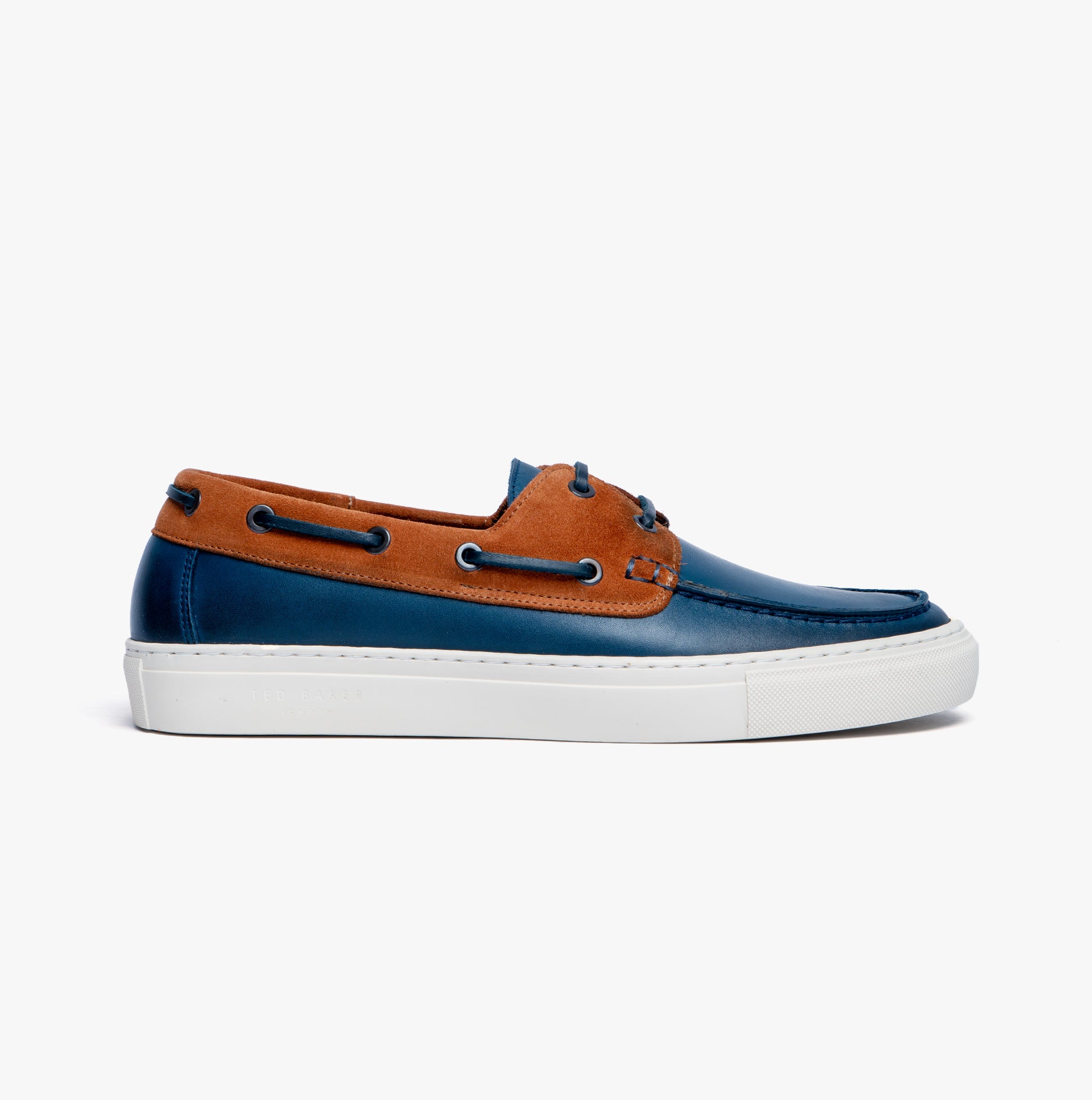 Ted Baker EUENB Mens Boat Shoes Navy