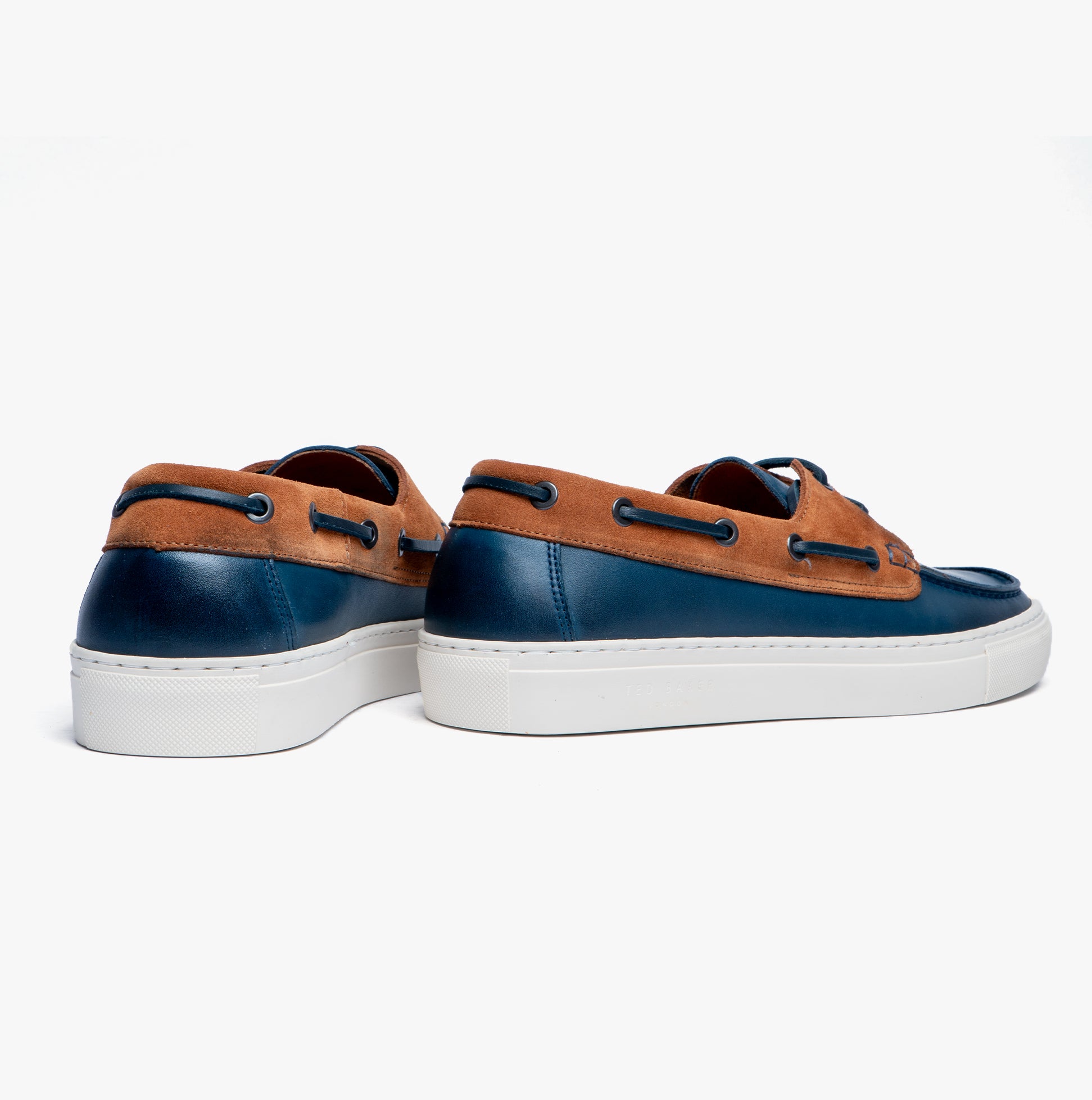 Ted Baker EUENB Mens Boat Shoes Navy