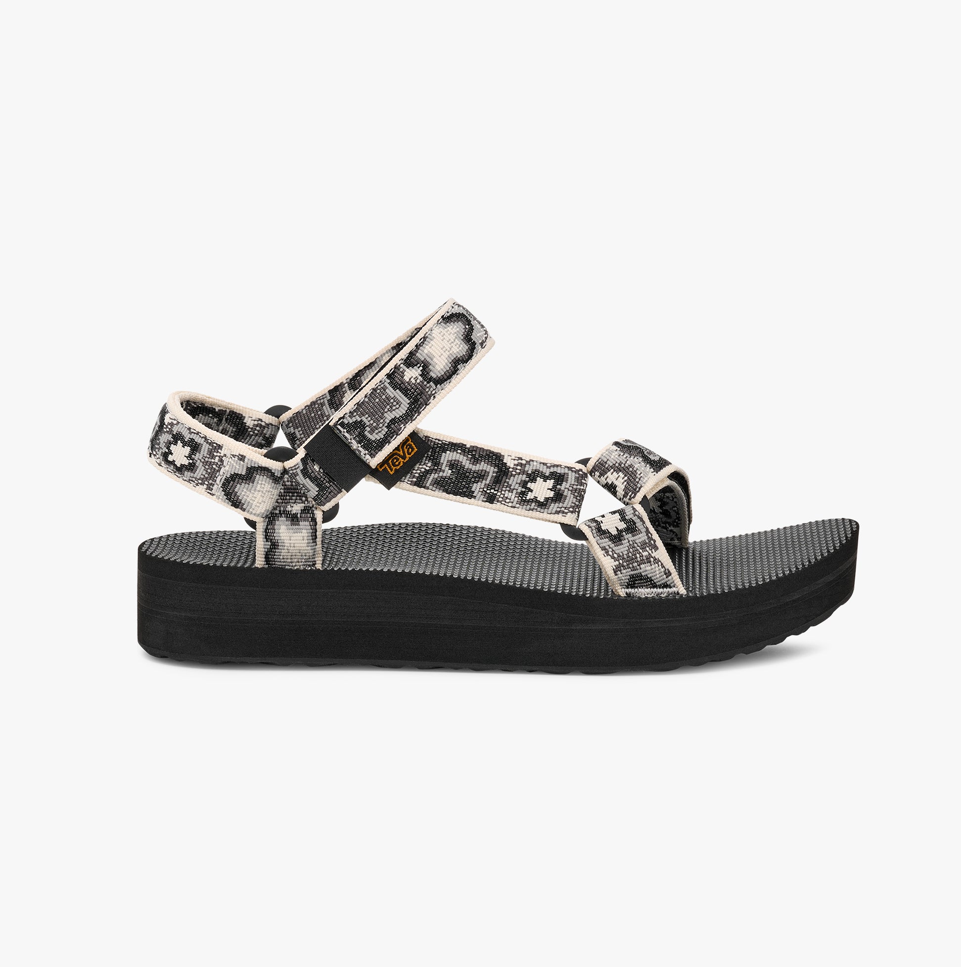 Teva MIDFORM UNIVERSAL Womens Sandals Neon Floral Black/ White