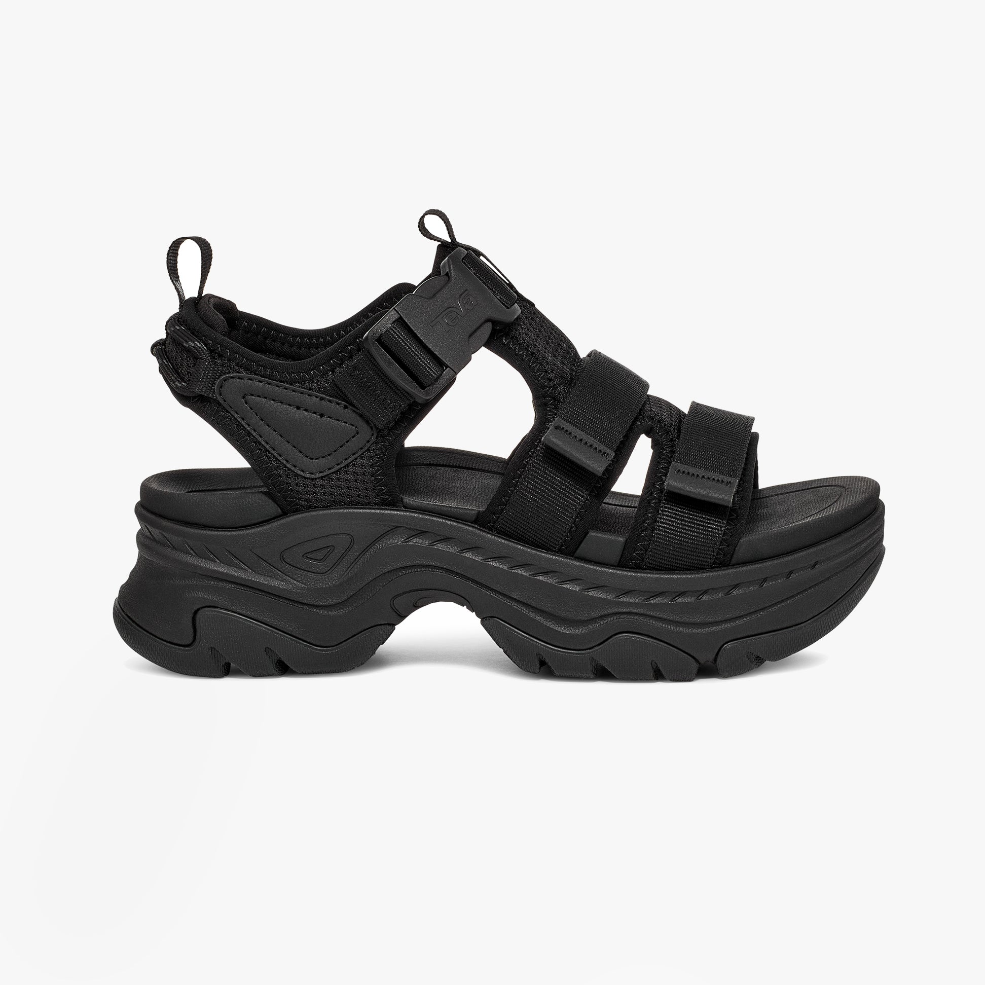 Teva HURRICANE AMPSOLE GAILA Womens Sandals Black