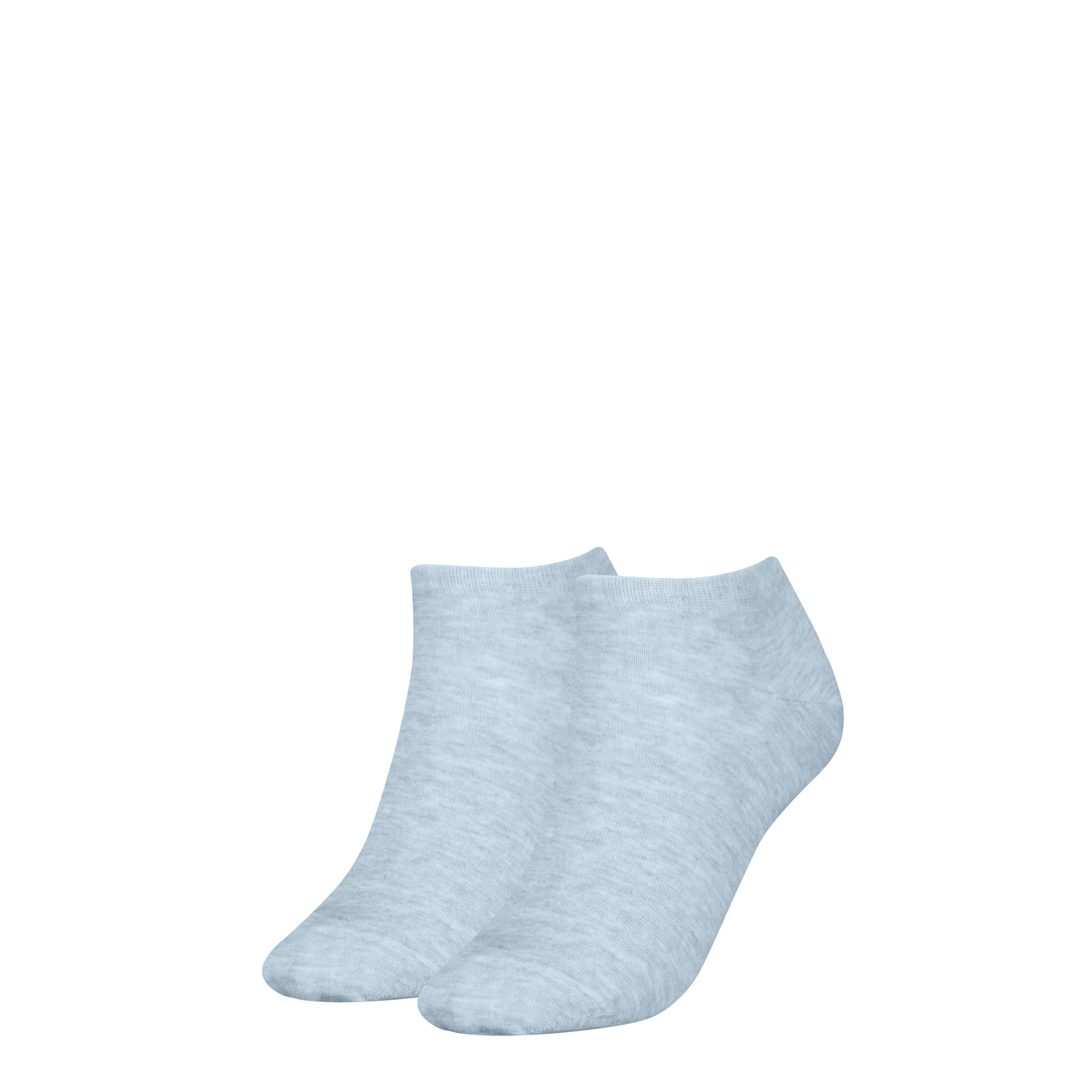 Tommy Hilfiger 2 Pack Trainer Womens Ankle Socks Light Blue