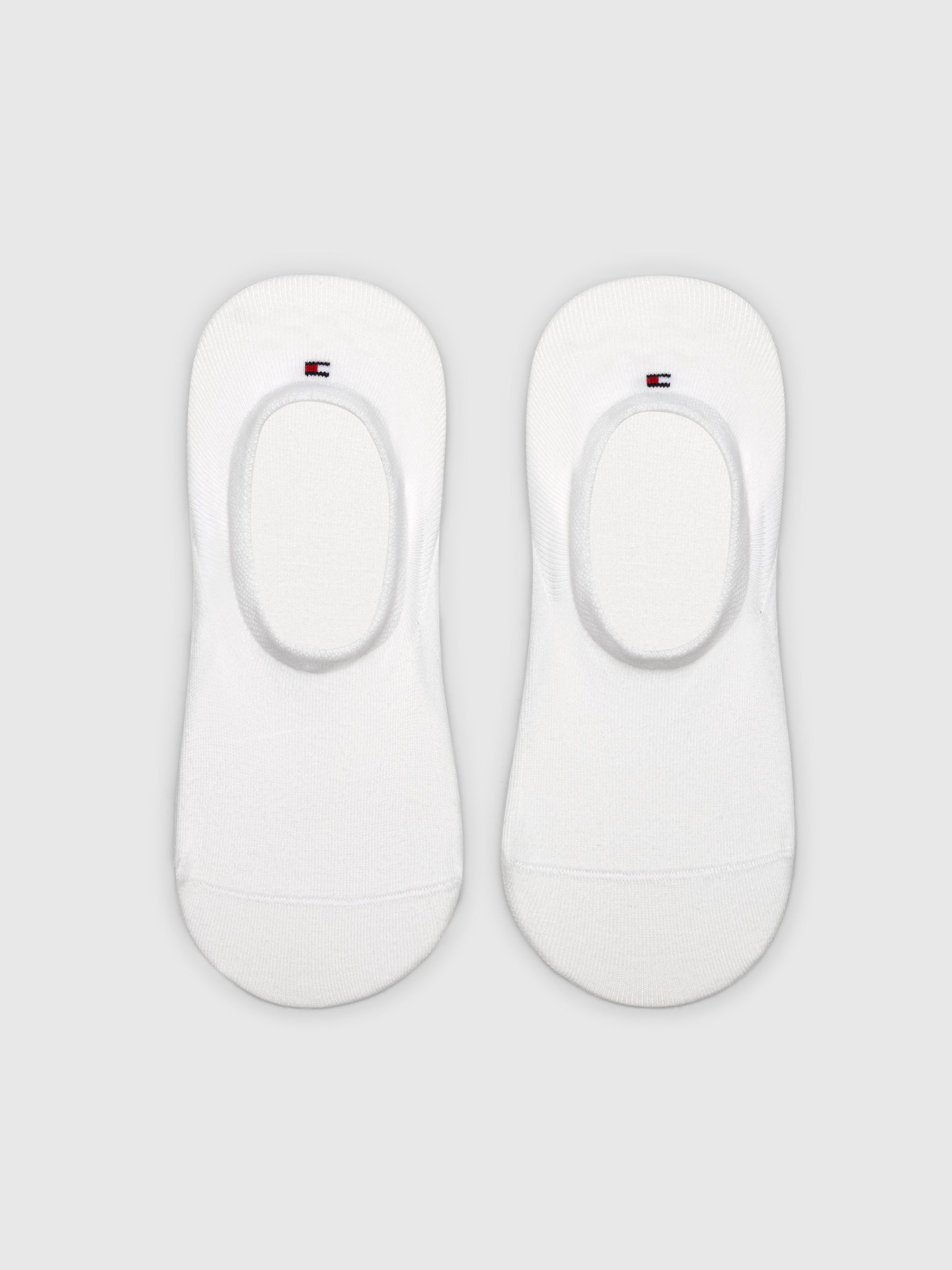 Tommy Hilfiger 2 Pack Womens Invisible Socks White