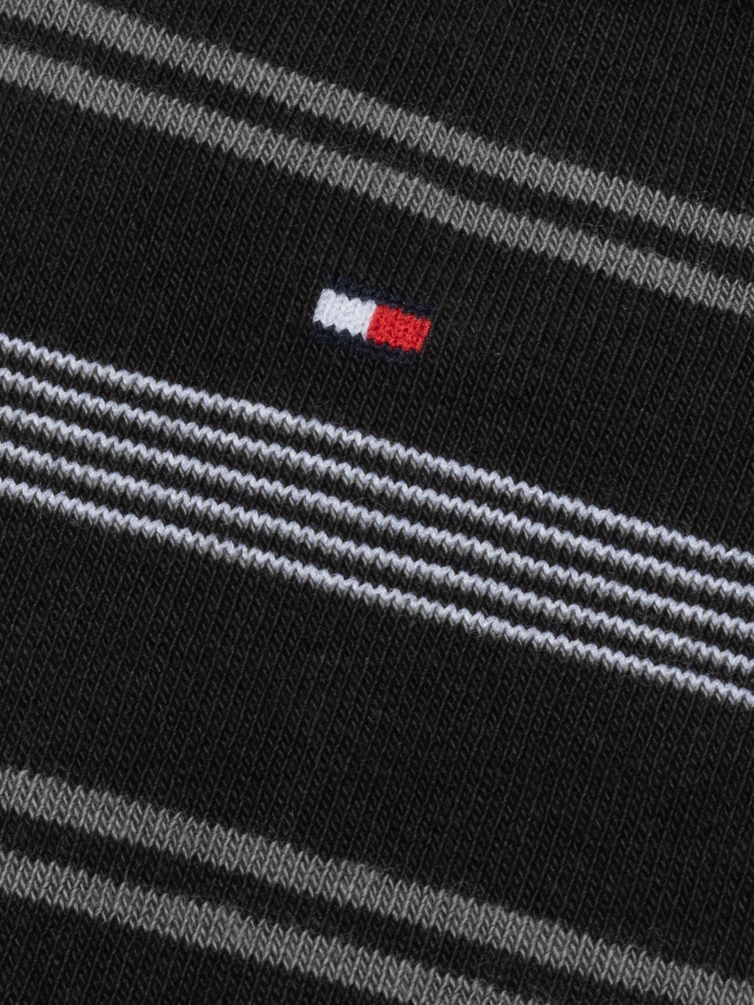 Tommy Hilfiger 3 Pack Giftboxed Classic Mens Crew Socks Black