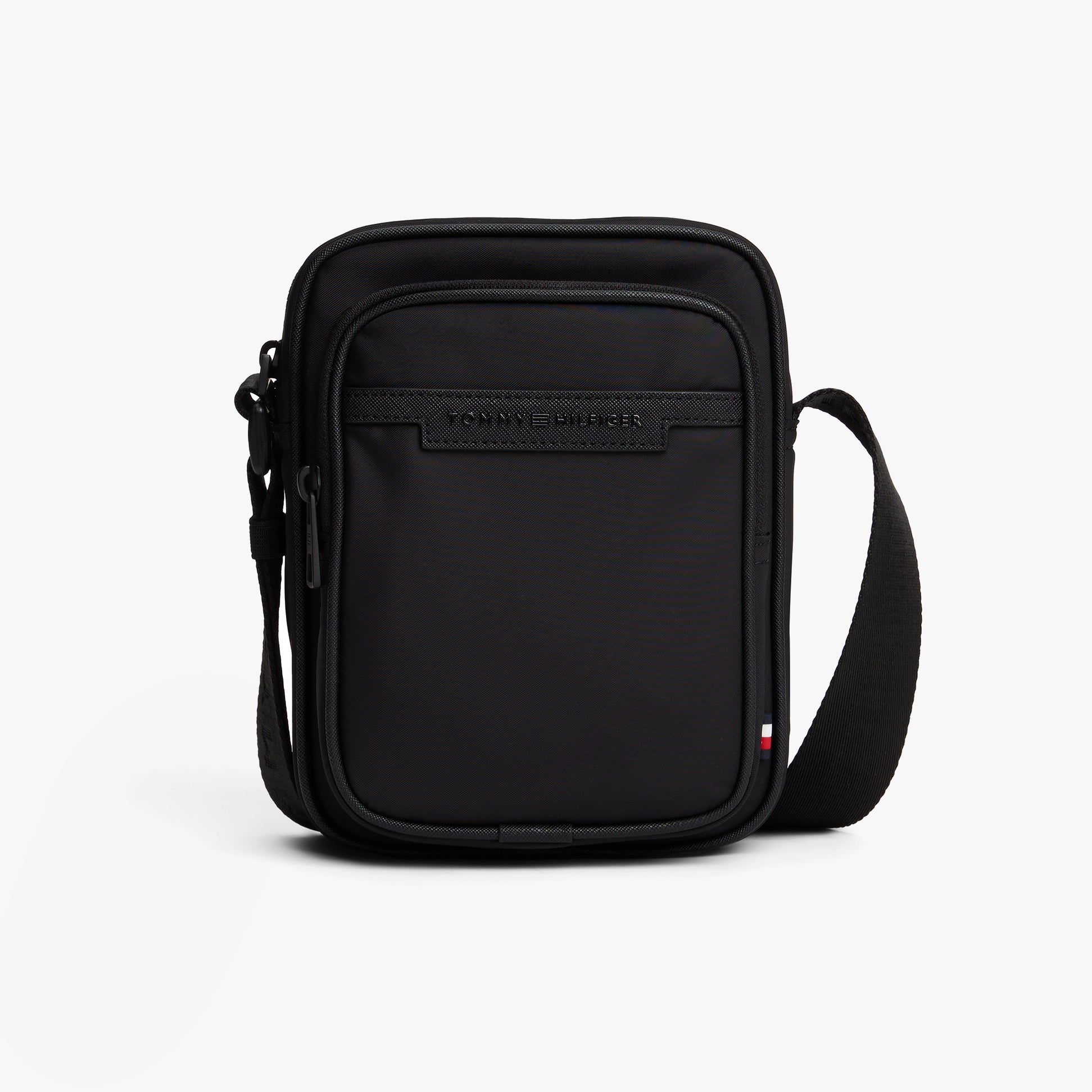 Tommy Hilfiger REPREVE Mens Messenger Bag Black