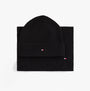 Tommy Hilfiger AM0AM13807 TH FLAG BEANIE & SCA Mens Beanie Black